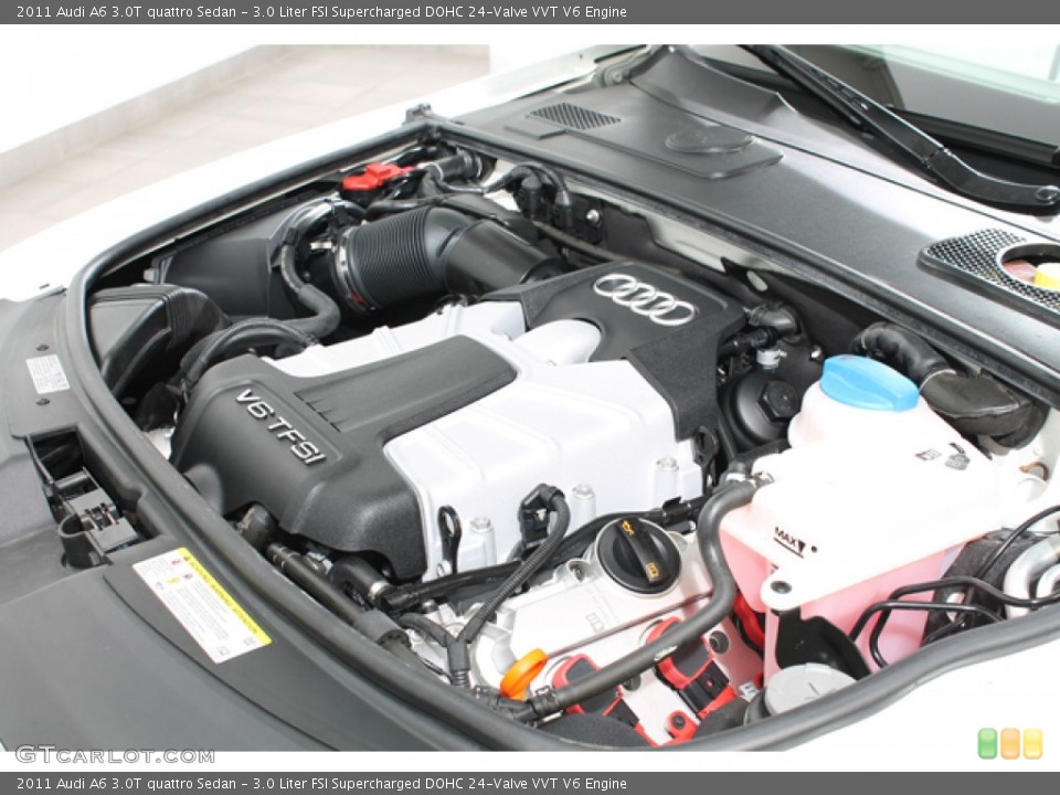 3.0 Liter FSI Supercharged DOHC 24-Valve VVT V6 Engine for the 2011 Audi A6 #78825470