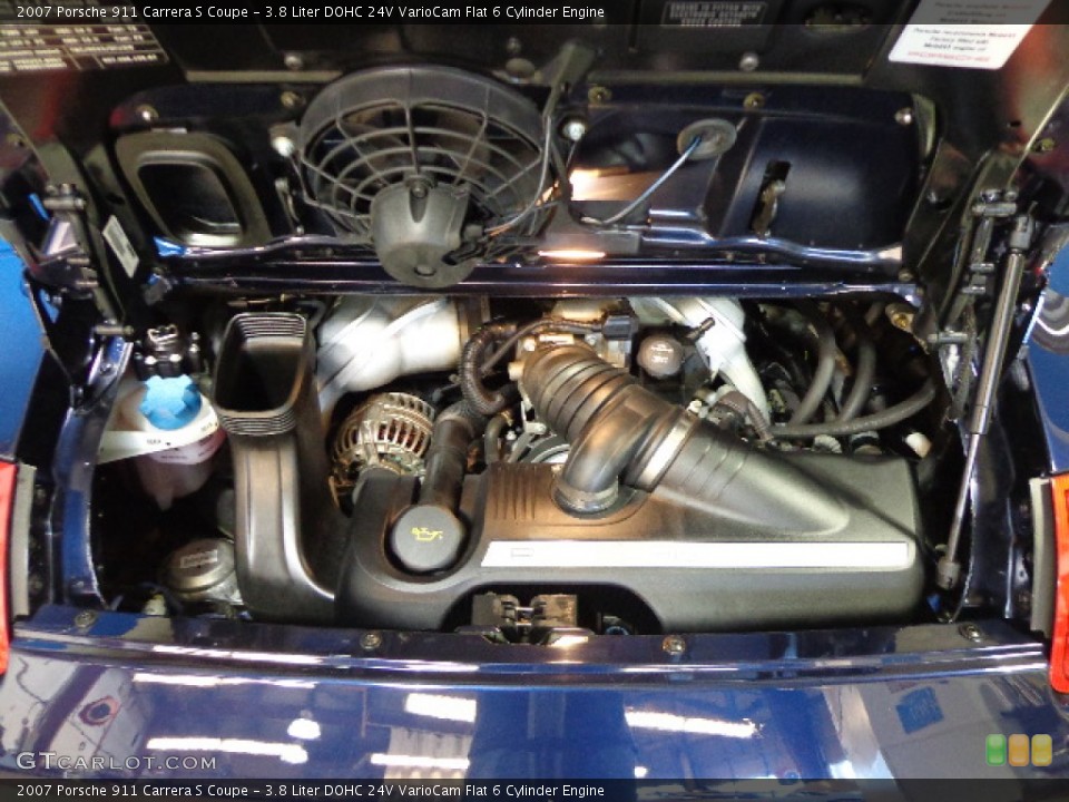 3.8 Liter DOHC 24V VarioCam Flat 6 Cylinder Engine for the 2007 Porsche 911 #78829988