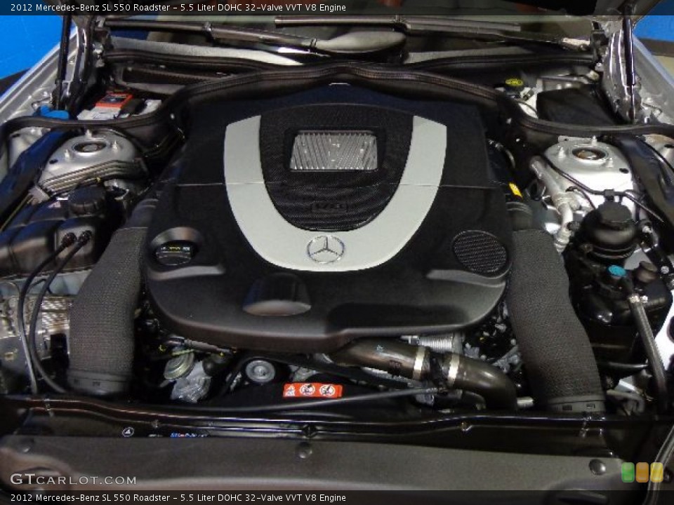 5.5 Liter DOHC 32-Valve VVT V8 Engine for the 2012 Mercedes-Benz SL #78831034