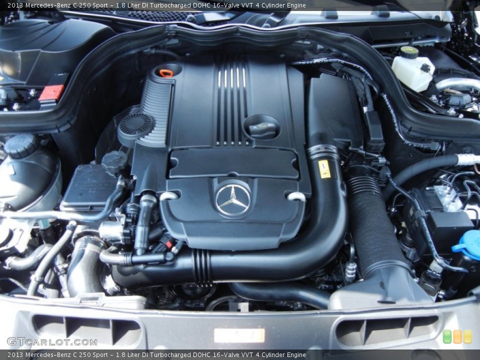 1.8 Liter DI Turbocharged DOHC 16-Valve VVT 4 Cylinder Engine for the 2013 Mercedes-Benz C #78831961