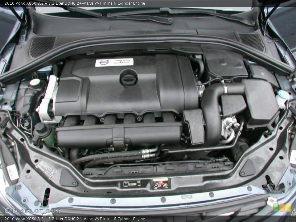 3.2 Liter DOHC 24-Valve VVT Inline 6 Cylinder 2010 Volvo XC60 Engine