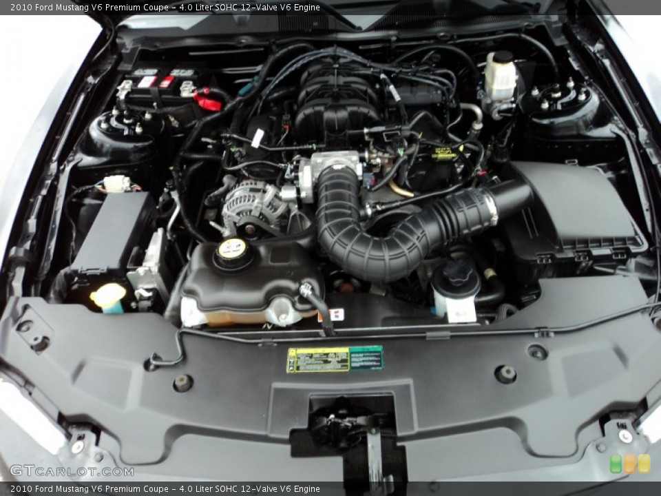 4.0 Liter SOHC 12-Valve V6 Engine for the 2010 Ford Mustang #78838770