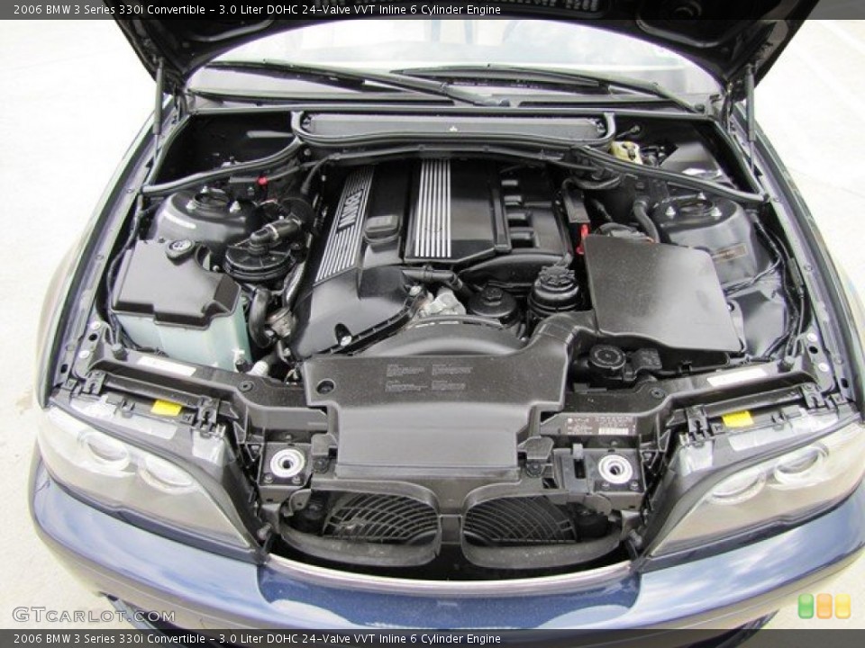 3.0 Liter DOHC 24-Valve VVT Inline 6 Cylinder Engine for the 2006 BMW 3 Series #78839189