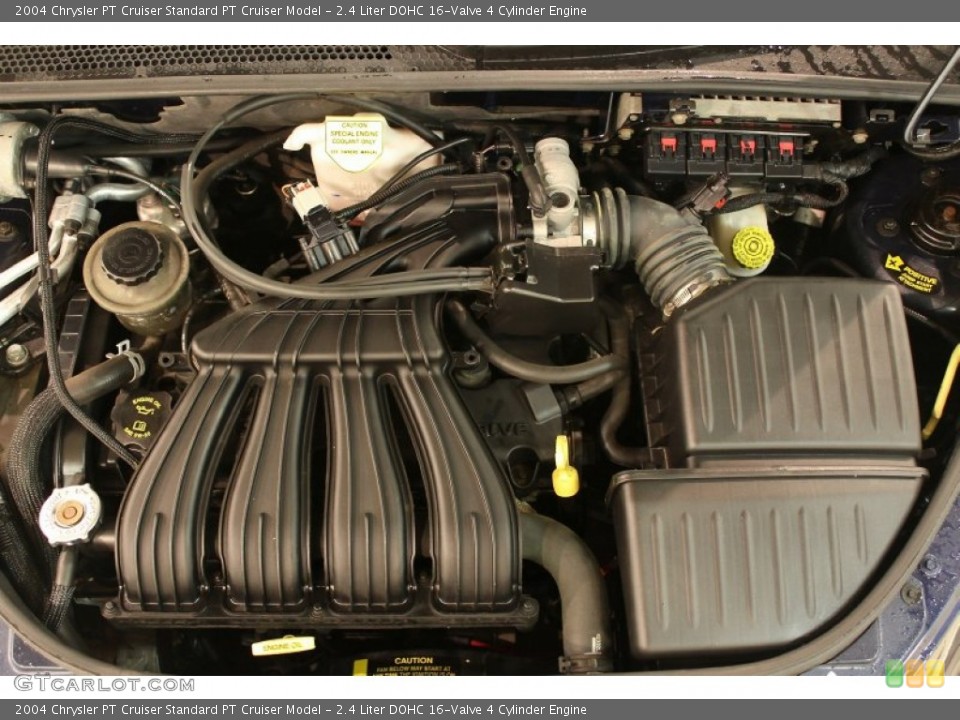 2.4 Liter DOHC 16-Valve 4 Cylinder 2004 Chrysler PT Cruiser Engine