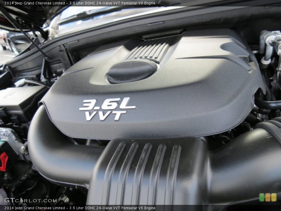 3.6 Liter DOHC 24-Valve VVT Pentastar V6 Engine for the 2014 Jeep Grand Cherokee #78860710