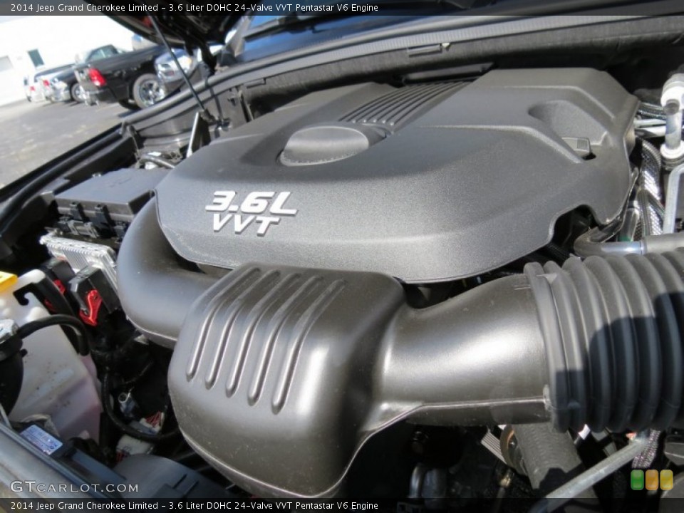 3.6 Liter DOHC 24-Valve VVT Pentastar V6 Engine for the 2014 Jeep Grand Cherokee #78861142