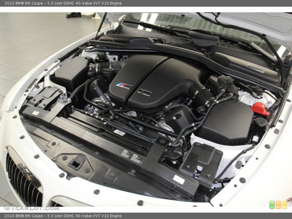 5.0 Liter DOHC 40-Valve VVT V10 Engine for the 2010 BMW M6 #78861448