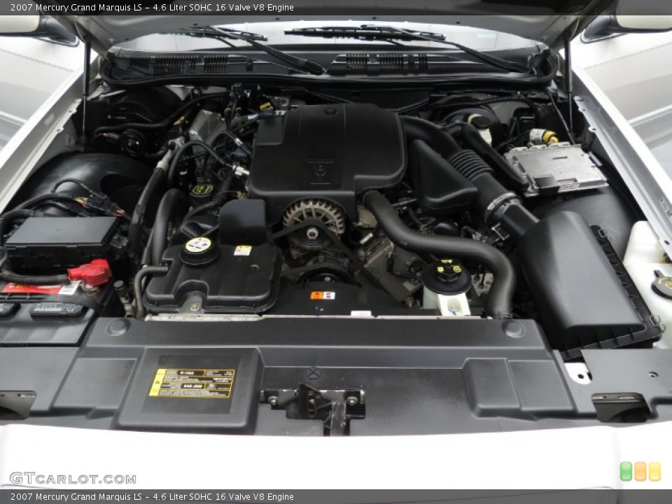 4.6 Liter SOHC 16 Valve V8 Engine for the 2007 Mercury Grand Marquis #78865335