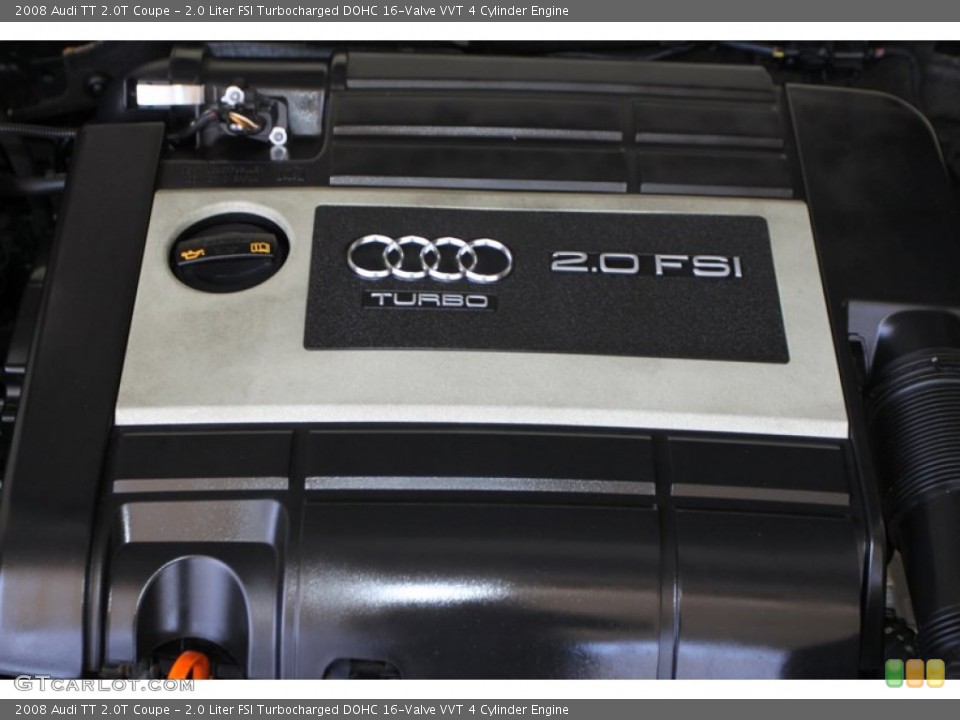 2.0 Liter FSI Turbocharged DOHC 16-Valve VVT 4 Cylinder Engine for the 2008 Audi TT #78866694