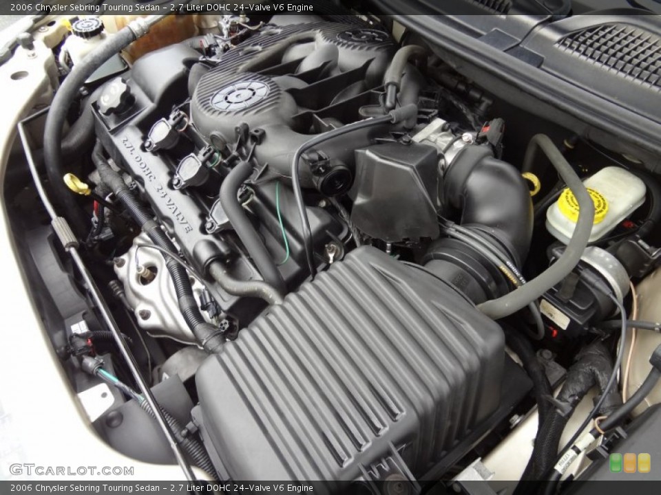 2.7 Liter DOHC 24-Valve V6 Engine for the 2006 Chrysler Sebring #78868150