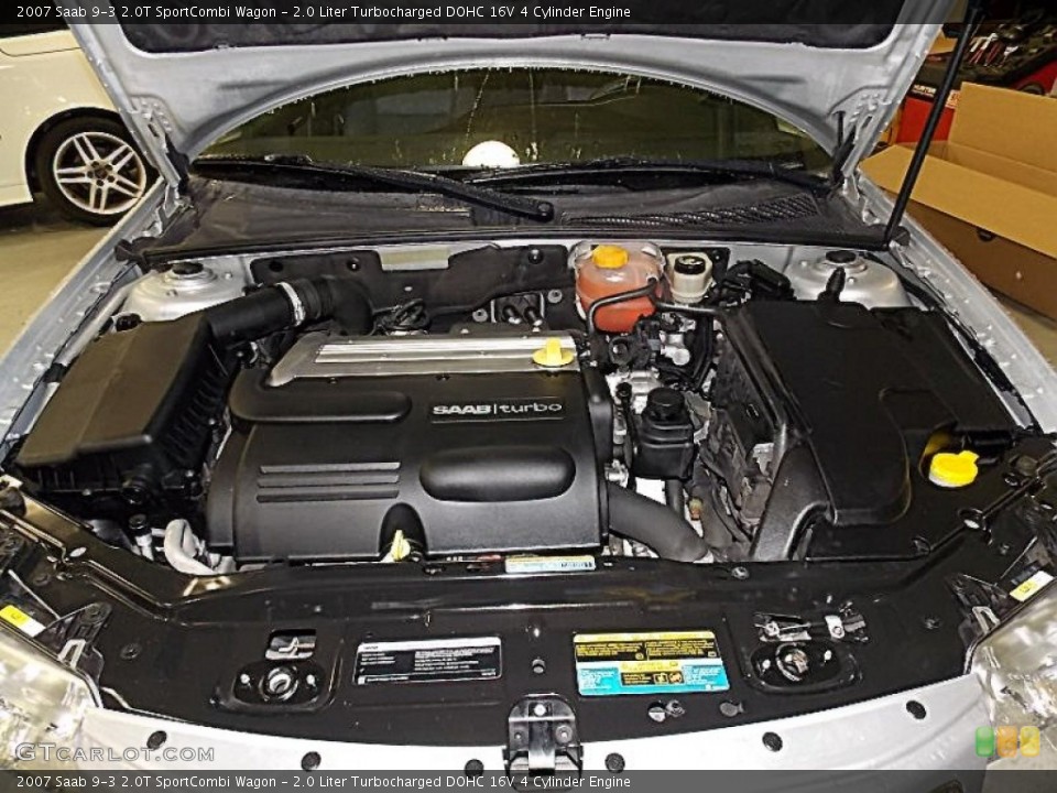 2.0 Liter Turbocharged DOHC 16V 4 Cylinder Engine for the 2007 Saab 9-3 #78873370
