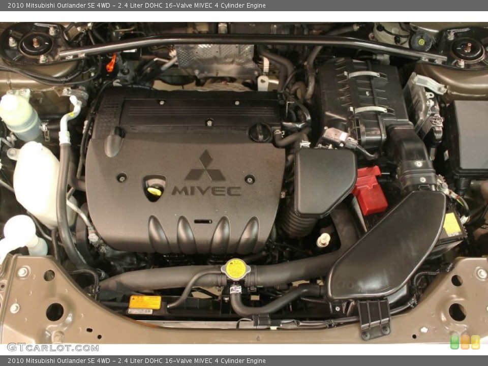 2.4 Liter DOHC 16-Valve MIVEC 4 Cylinder Engine for the 2010 Mitsubishi Outlander #78876358