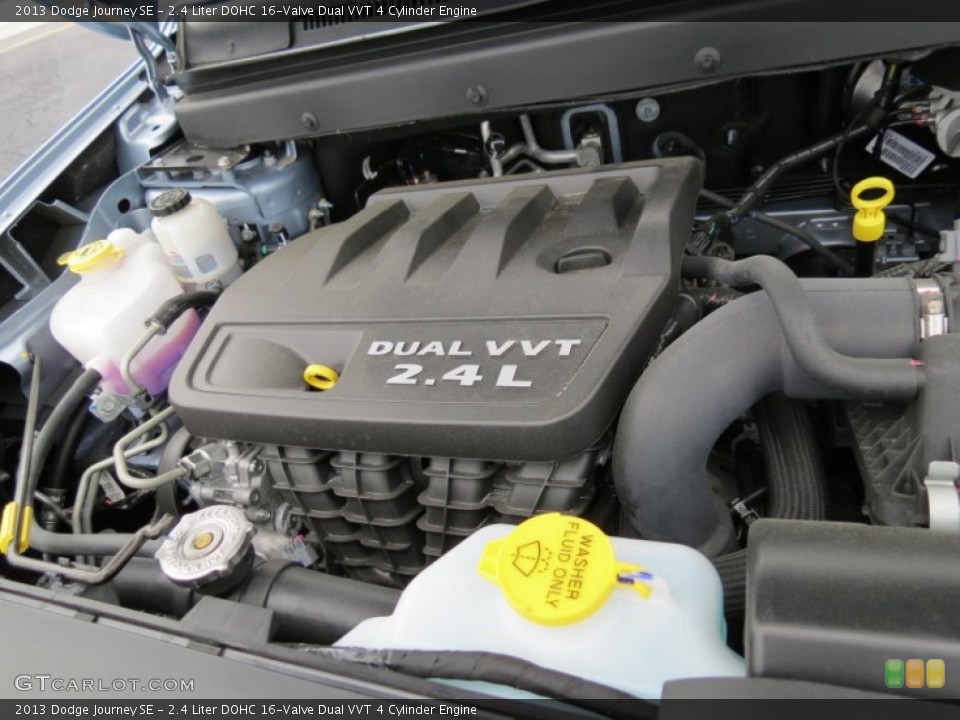 2.4 Liter DOHC 16-Valve Dual VVT 4 Cylinder Engine for the 2013 Dodge Journey #78881265