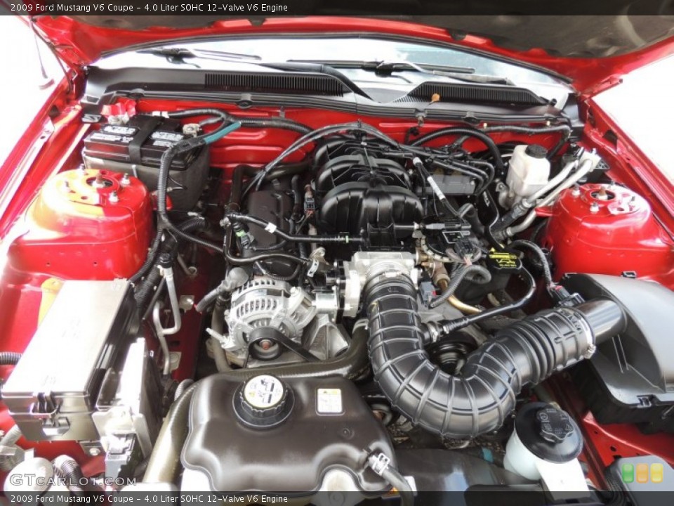 4.0 Liter SOHC 12-Valve V6 Engine for the 2009 Ford Mustang #78885769