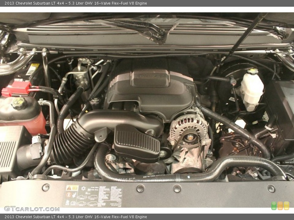5.3 Liter OHV 16-Valve Flex-Fuel V8 Engine for the 2013 Chevrolet Suburban #78886950