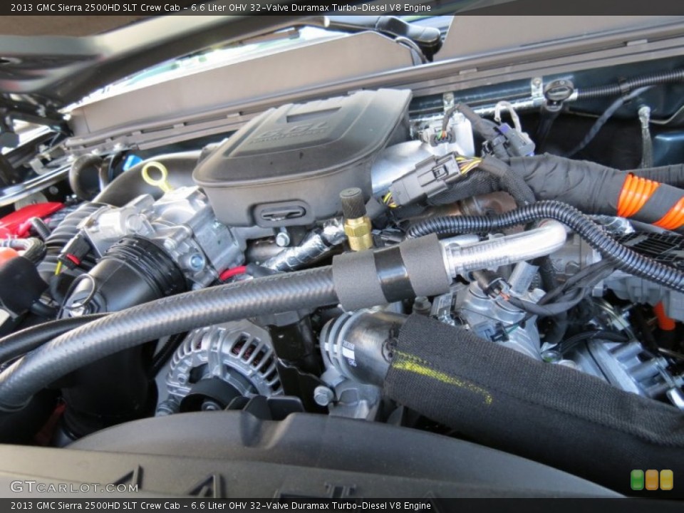 6.6 Liter OHV 32-Valve Duramax Turbo-Diesel V8 Engine for the 2013 GMC Sierra 2500HD #78891327