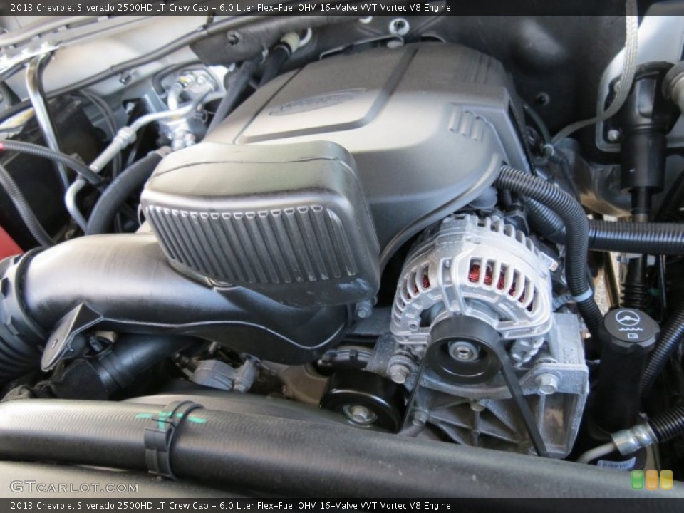6.0 Liter Flex-Fuel OHV 16-Valve VVT Vortec V8 Engine for the 2013 Chevrolet Silverado 2500HD #78891972
