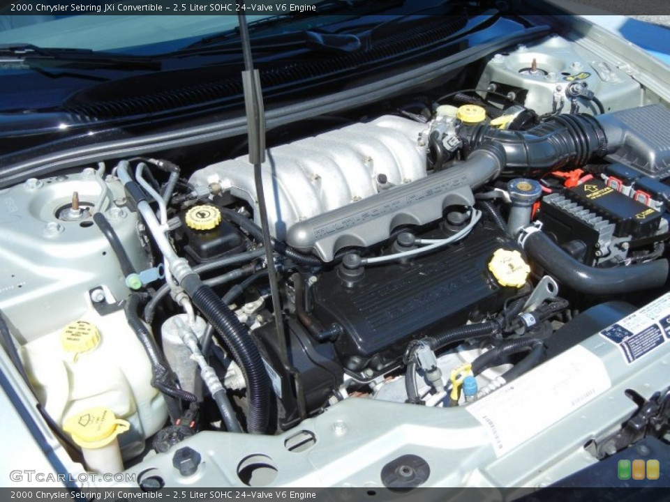 2.5 Liter SOHC 24-Valve V6 Engine for the 2000 Chrysler Sebring #78892167