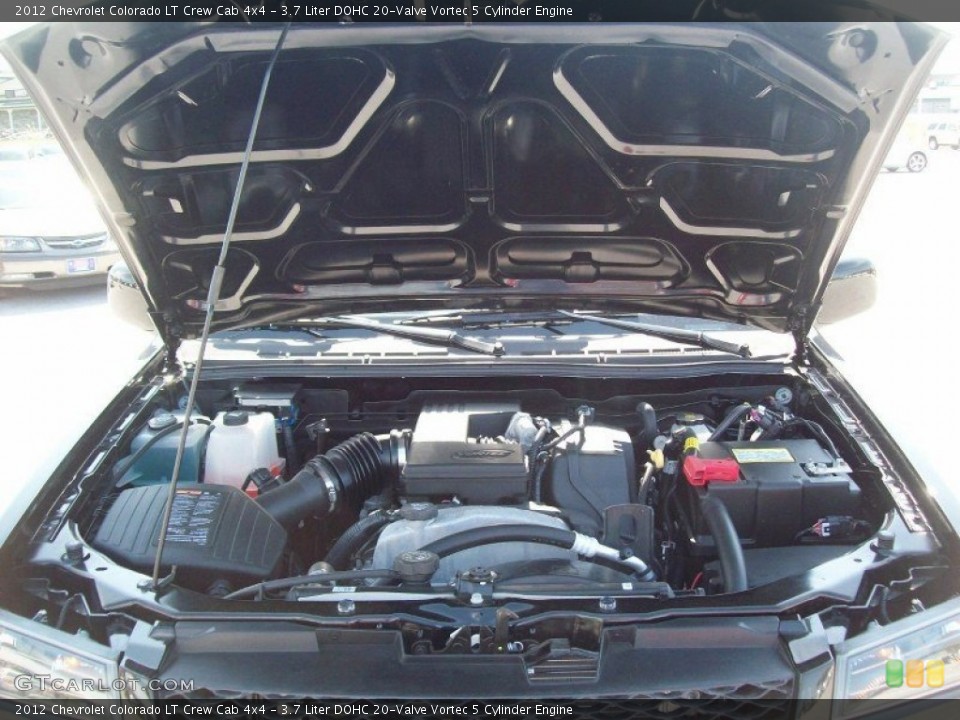 3.7 Liter DOHC 20-Valve Vortec 5 Cylinder Engine for the 2012 Chevrolet Colorado #78910080