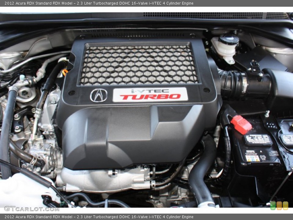 2.3 Liter Turbocharged DOHC 16-Valve i-VTEC 4 Cylinder 2012 Acura RDX Engine