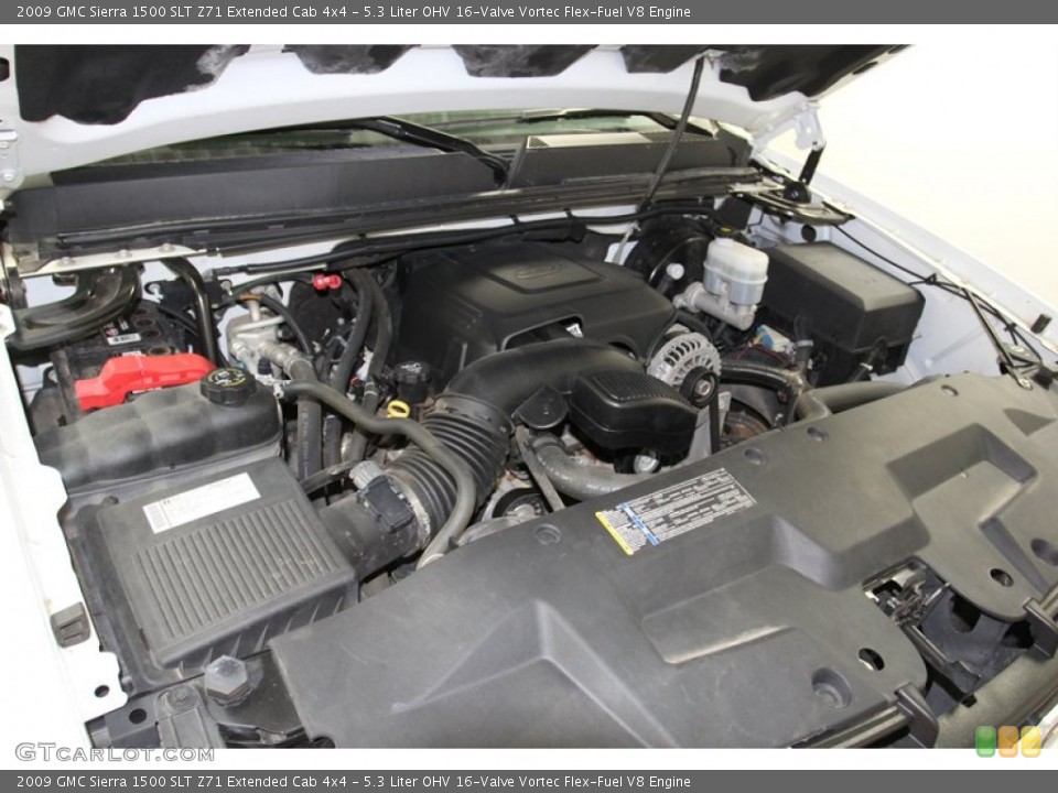 5.3 Liter OHV 16-Valve Vortec Flex-Fuel V8 Engine for the 2009 GMC Sierra 1500 #78914574