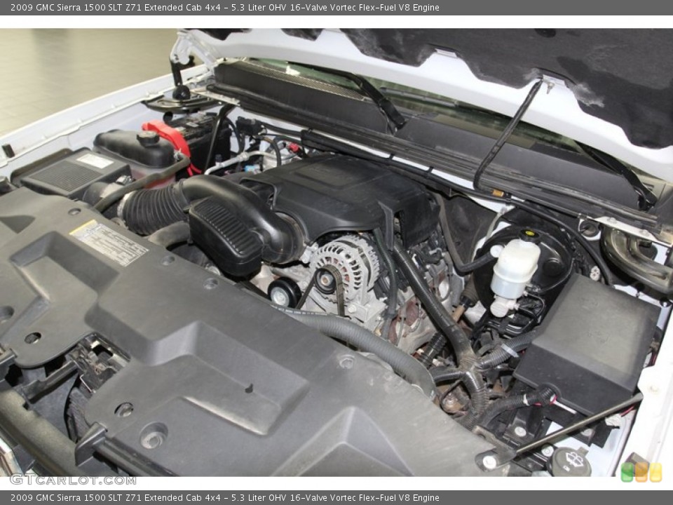 5.3 Liter OHV 16-Valve Vortec Flex-Fuel V8 Engine for the 2009 GMC Sierra 1500 #78914595