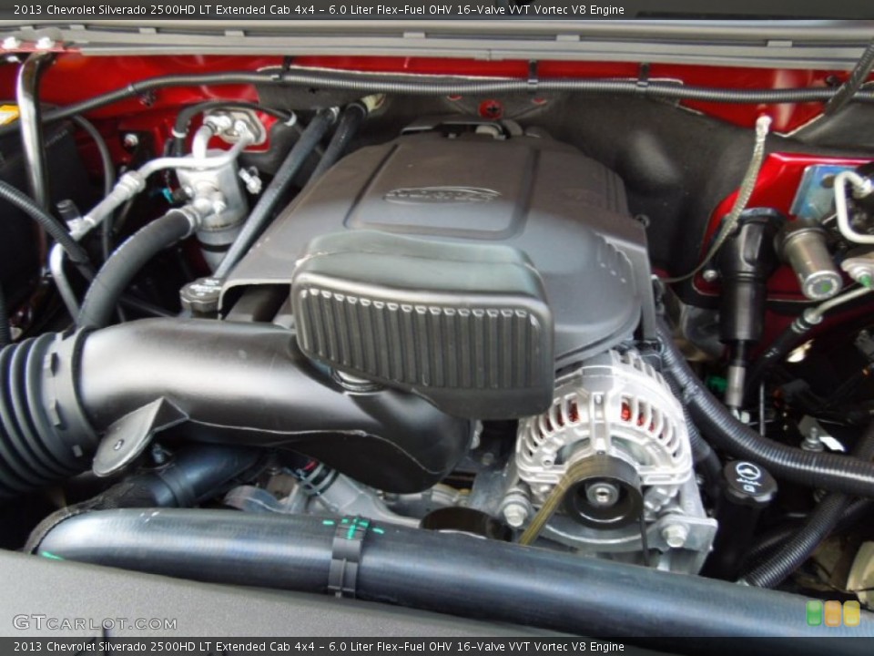 6.0 Liter Flex-Fuel OHV 16-Valve VVT Vortec V8 Engine for the 2013 Chevrolet Silverado 2500HD #78928345