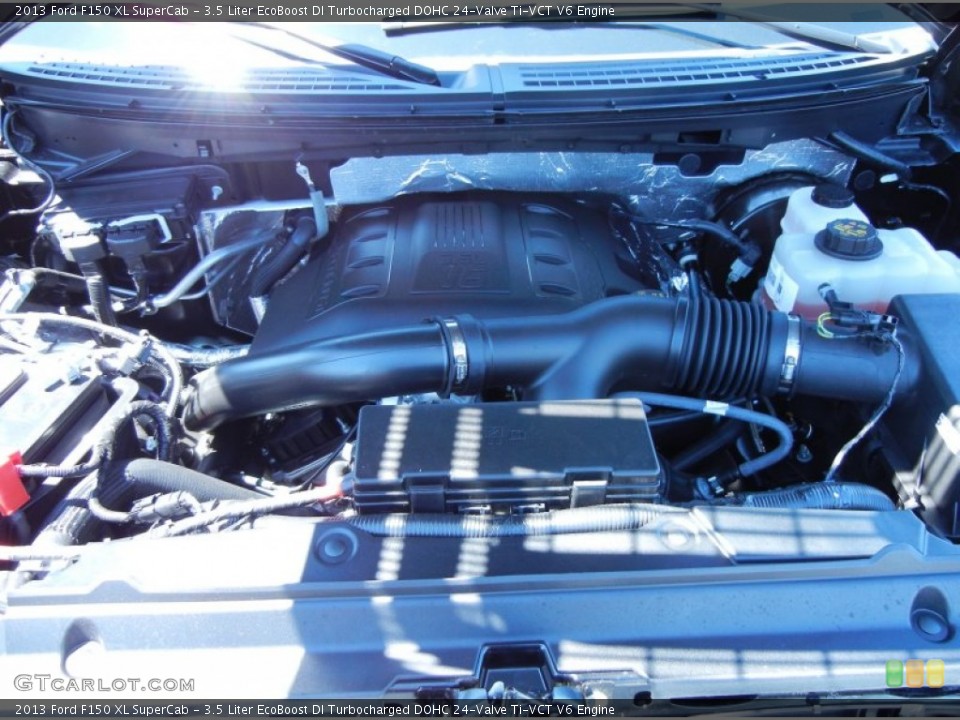 3.5 Liter EcoBoost DI Turbocharged DOHC 24-Valve Ti-VCT V6 Engine for the 2013 Ford F150 #78945454