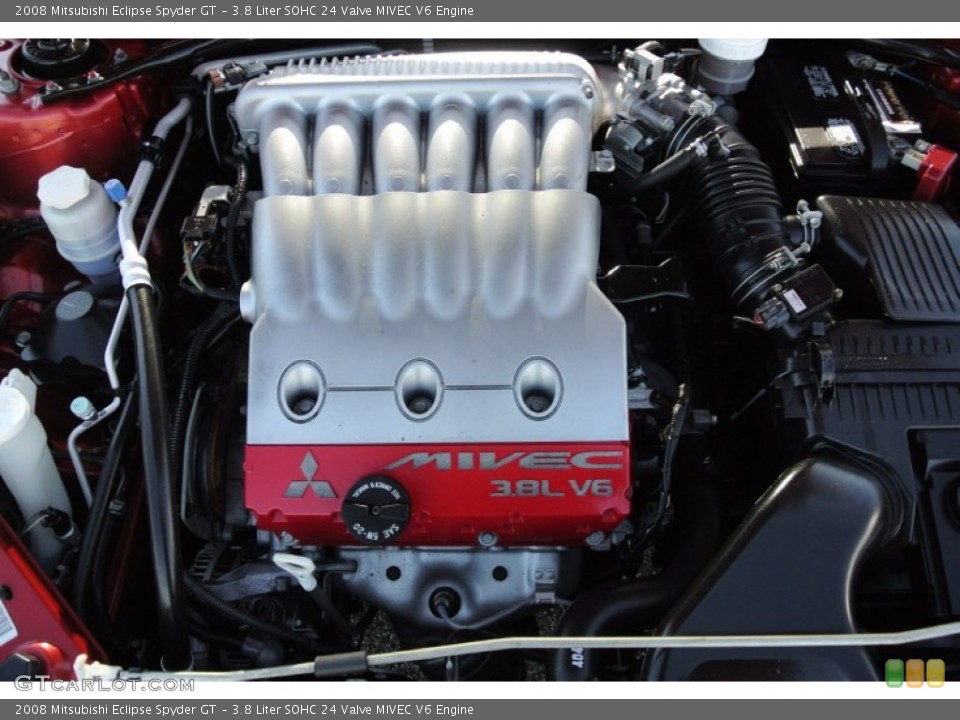 3.8 Liter SOHC 24 Valve MIVEC V6 Engine for the 2008 Mitsubishi Eclipse #78951092