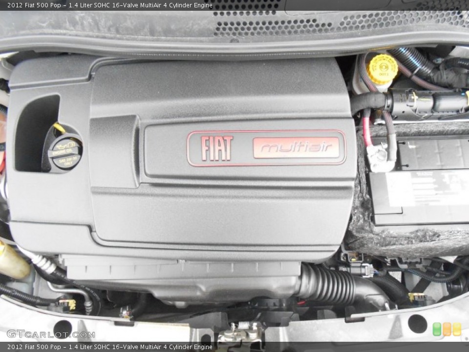 1.4 Liter SOHC 16-Valve MultiAir 4 Cylinder Engine for the 2012 Fiat 500 #78953734