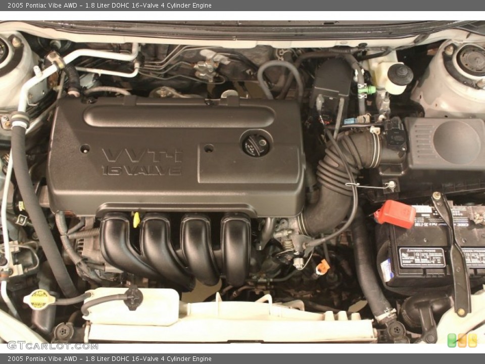 1.8 Liter DOHC 16-Valve 4 Cylinder Engine for the 2005 Pontiac Vibe #78963556