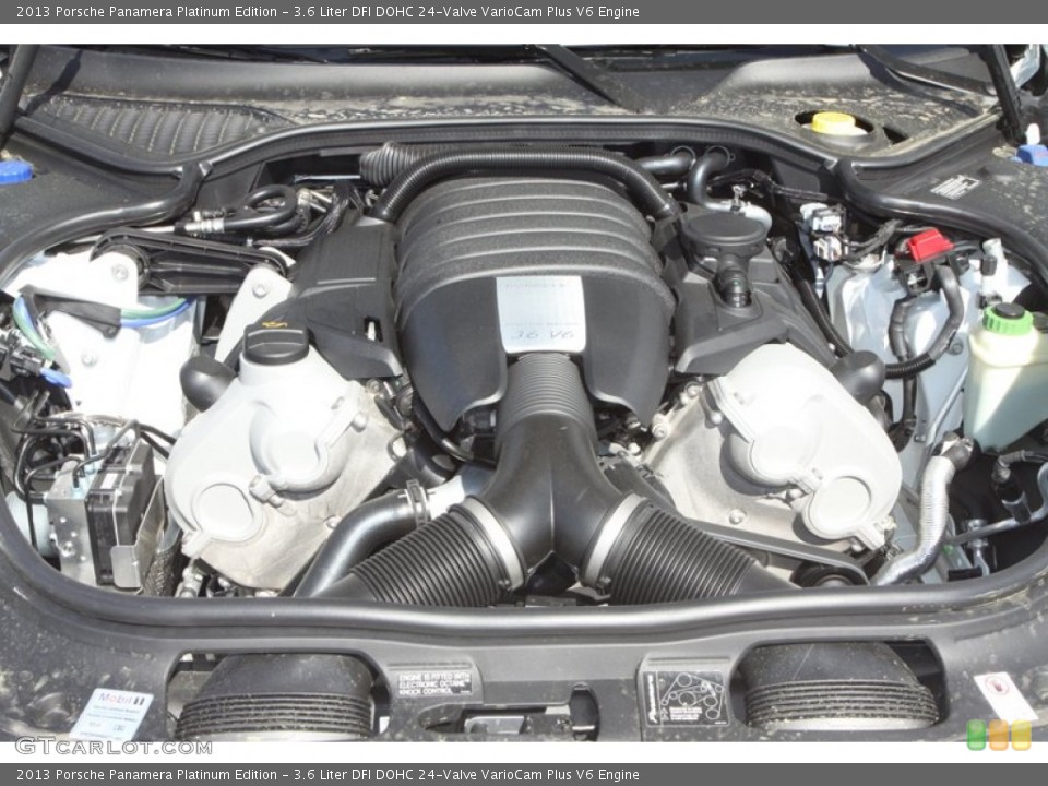 3.6 Liter DFI DOHC 24-Valve VarioCam Plus V6 Engine for the 2013 Porsche Panamera #78976670
