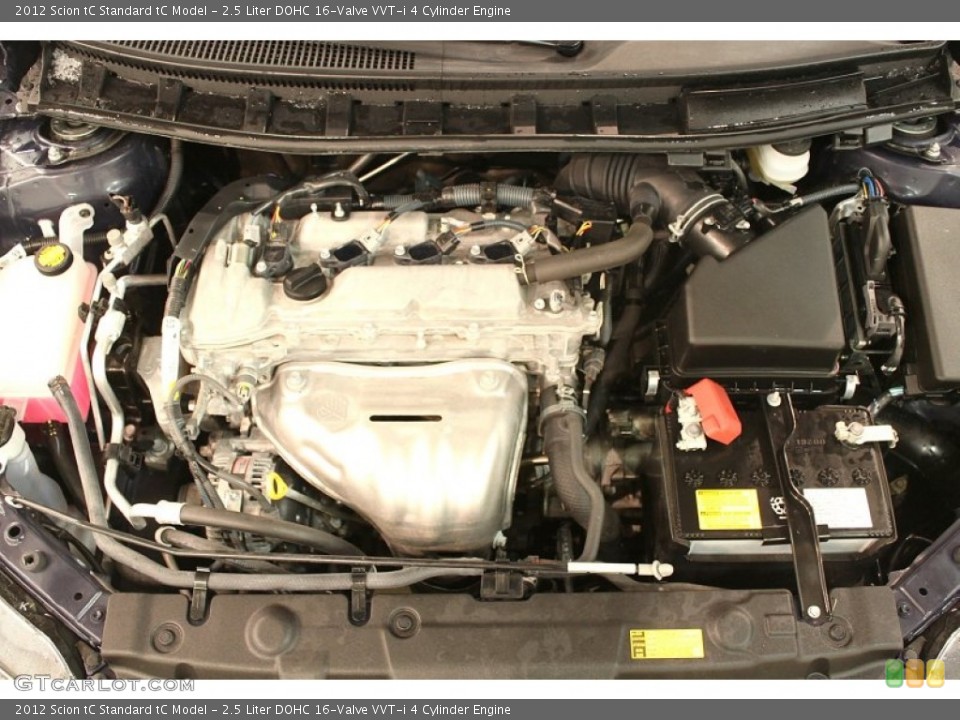 2.5 Liter DOHC 16-Valve VVT-i 4 Cylinder Engine for the 2012 Scion tC #78977421