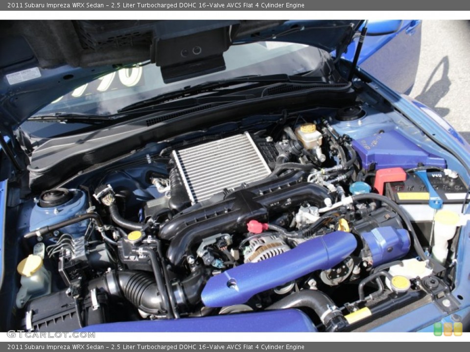 2.5 Liter Turbocharged DOHC 16-Valve AVCS Flat 4 Cylinder Engine for the 2011 Subaru Impreza #78982903