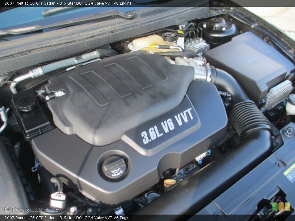 3.6 Liter DOHC 24 Valve VVT V6 Engine for the 2007 Pontiac G6 #78992158