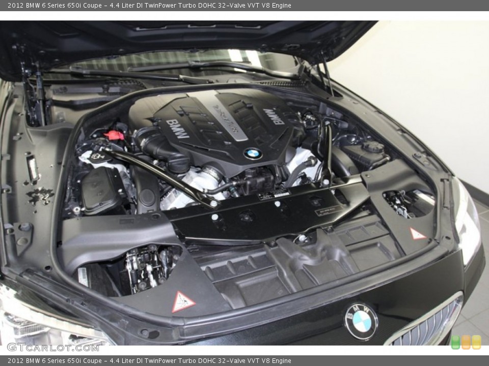 4.4 Liter DI TwinPower Turbo DOHC 32-Valve VVT V8 Engine for the 2012 BMW 6 Series #79009993