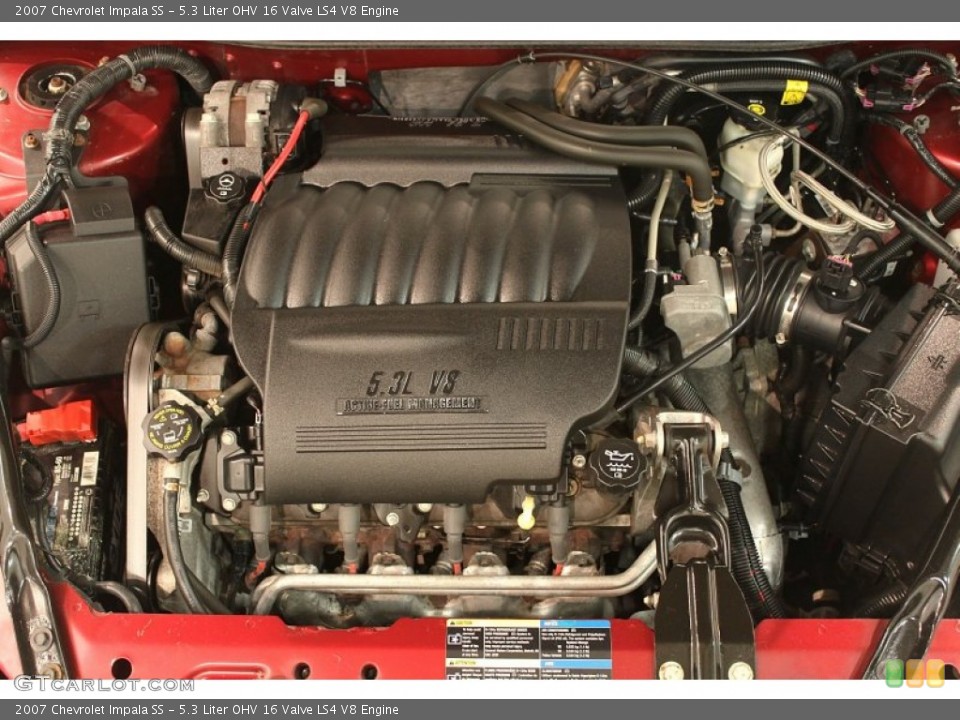 5.3 Liter OHV 16 Valve LS4 V8 Engine for the 2007 Chevrolet Impala #79037290
