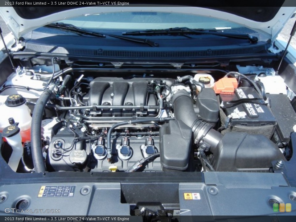 3.5 Liter DOHC 24-Valve Ti-VCT V6 Engine for the 2013 Ford Flex #79039063
