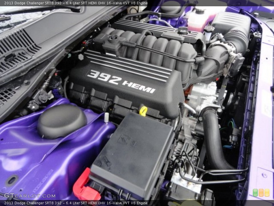 6.4 Liter SRT HEMI OHV 16-Valve VVT V8 Engine for the 2013 Dodge Challenger #79045186