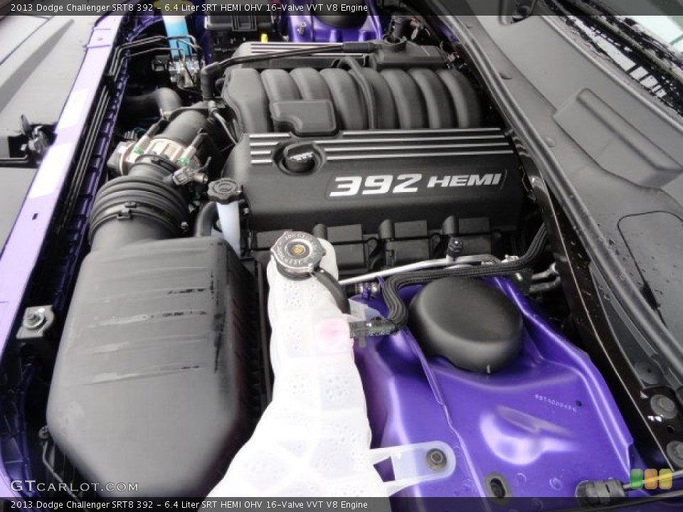 6.4 Liter SRT HEMI OHV 16-Valve VVT V8 Engine for the 2013 Dodge Challenger #79045225