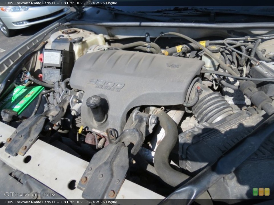 3.8 Liter OHV 12-Valve V6 2005 Chevrolet Monte Carlo Engine