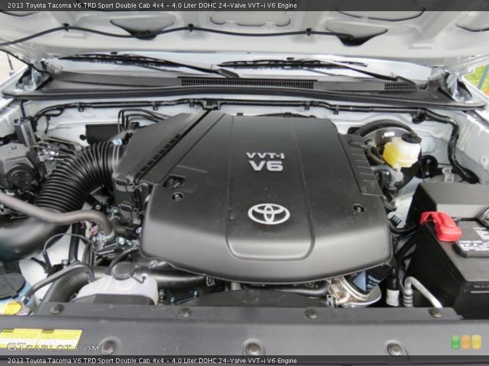 4.0 Liter DOHC 24-Valve VVT-i V6 Engine for the 2013 Toyota Tacoma #79051306
