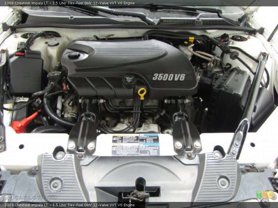 3.5 Liter Flex-Fuel OHV 12-Valve VVT V6 Engine for the 2009 Chevrolet Impala #79054538
