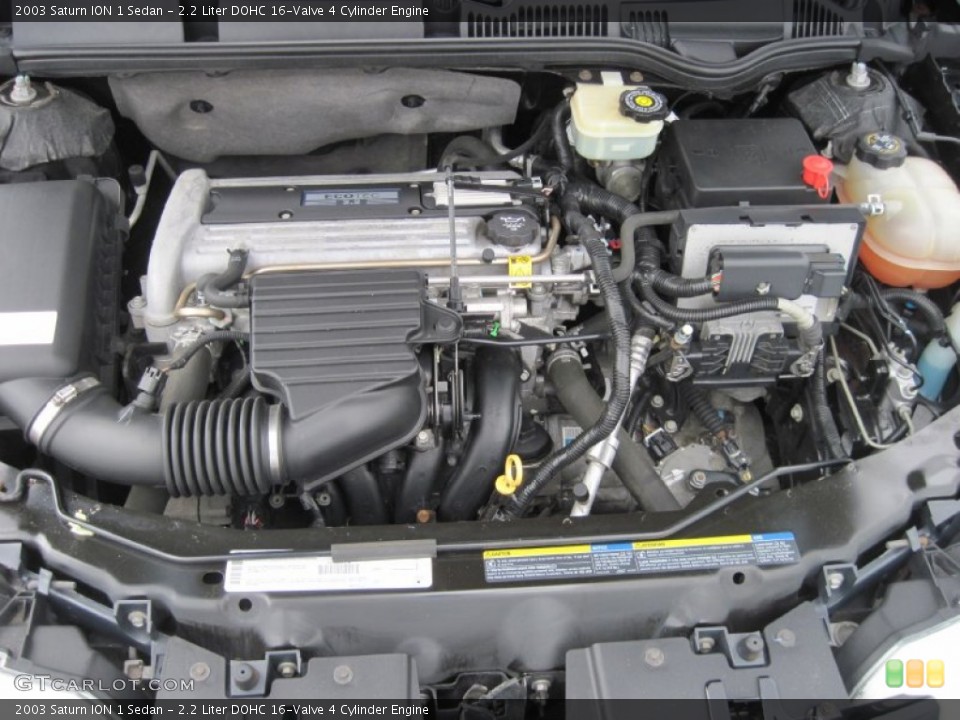 2.2 Liter DOHC 16-Valve 4 Cylinder 2003 Saturn ION Engine