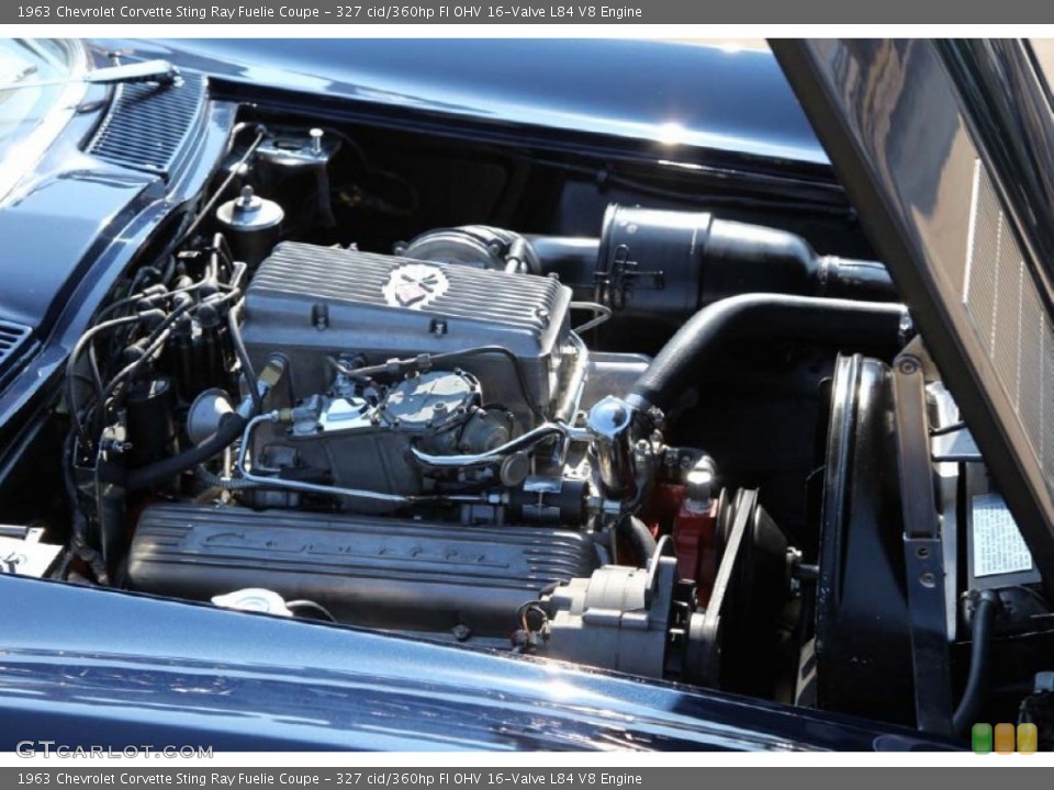 327 cid/360hp FI OHV 16-Valve L84 V8 Engine for the 1963 Chevrolet Corvette #79081544