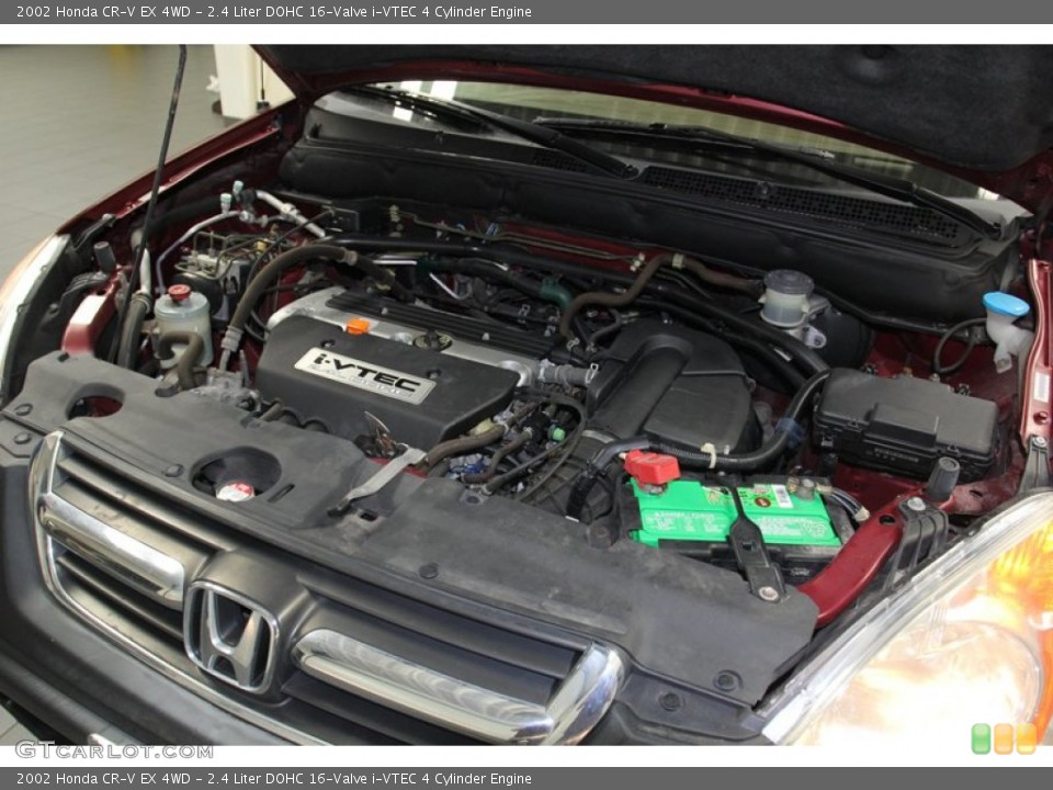 2.4 Liter DOHC 16-Valve i-VTEC 4 Cylinder Engine for the 2002 Honda CR-V #79087253