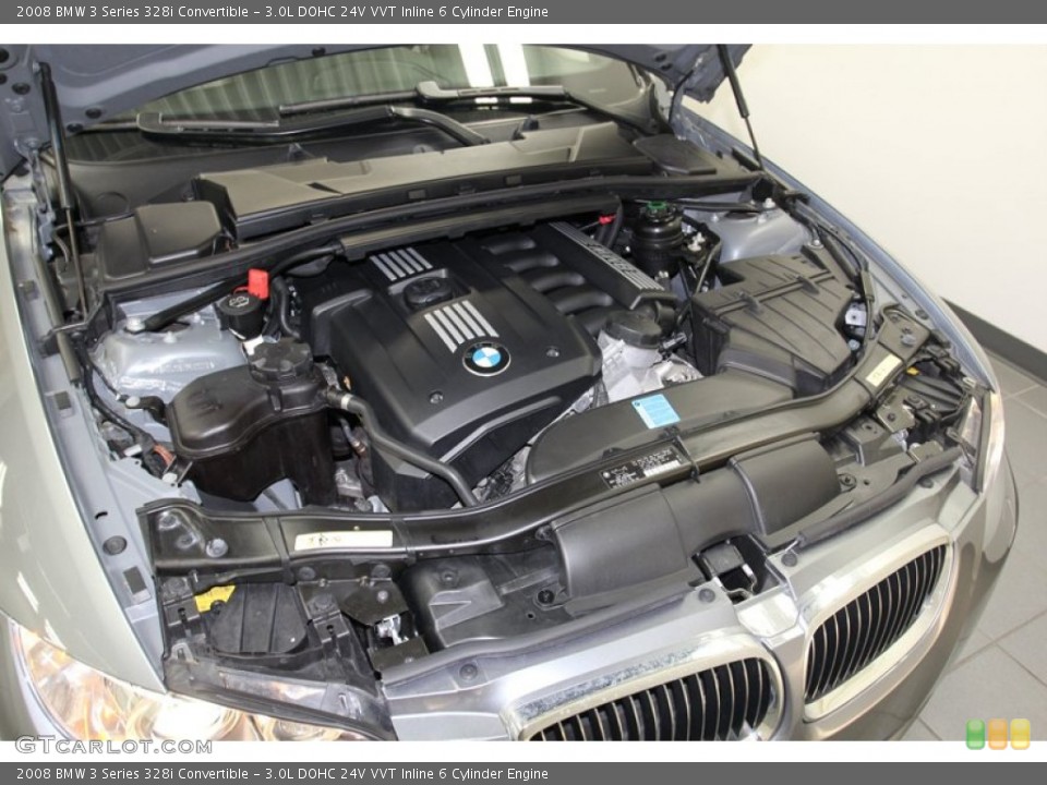 3.0L DOHC 24V VVT Inline 6 Cylinder 2008 BMW 3 Series Engine