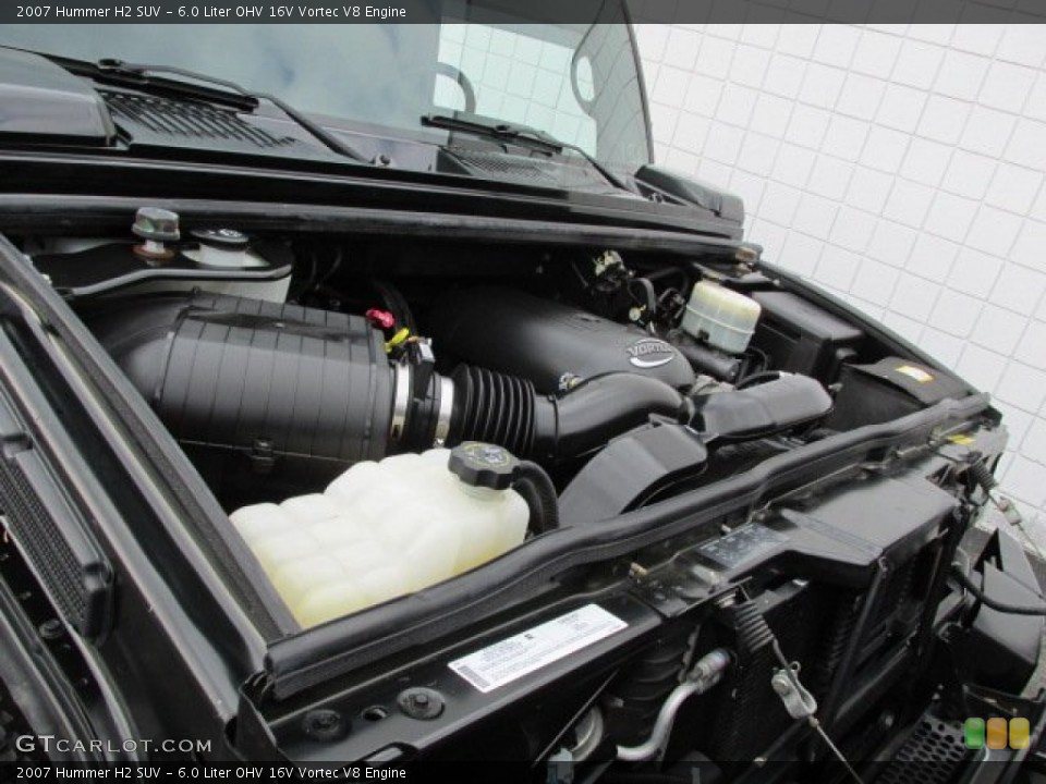 6.0 Liter OHV 16V Vortec V8 Engine for the 2007 Hummer H2 #79096765