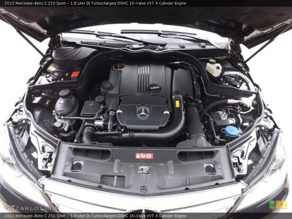 1.8 Liter DI Turbocharged DOHC 16-Valve VVT 4 Cylinder Engine for the 2013 Mercedes-Benz C #79108578