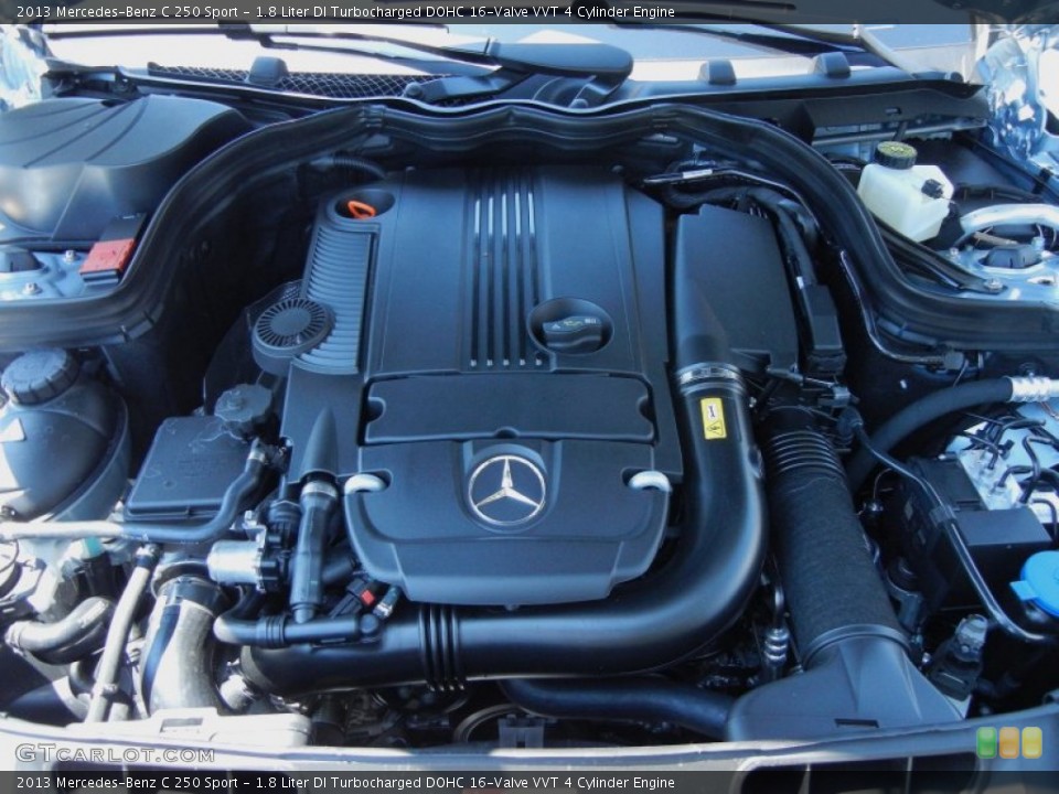 1.8 Liter DI Turbocharged DOHC 16-Valve VVT 4 Cylinder Engine for the 2013 Mercedes-Benz C #79111513